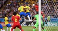 Both of Belgium's goals today came from set-pieces
